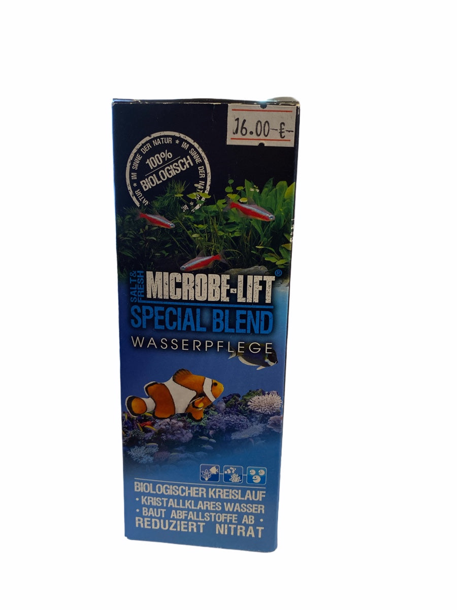 Entretien de l'eau à mélange spécial